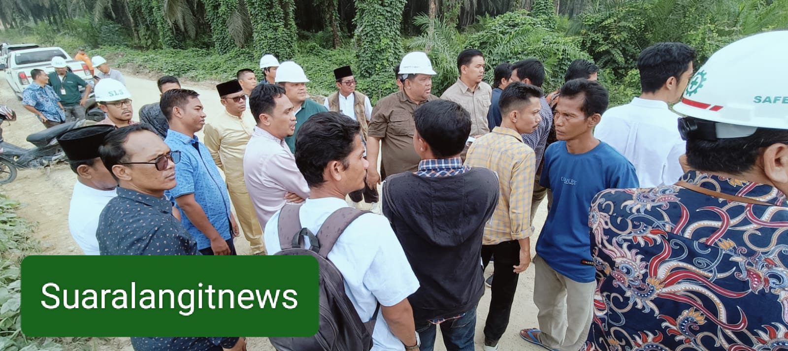 Sidak Bersama DPRD, DLH Pelalawan dan Gakkum Wilayah Sumatera di PT. SLS